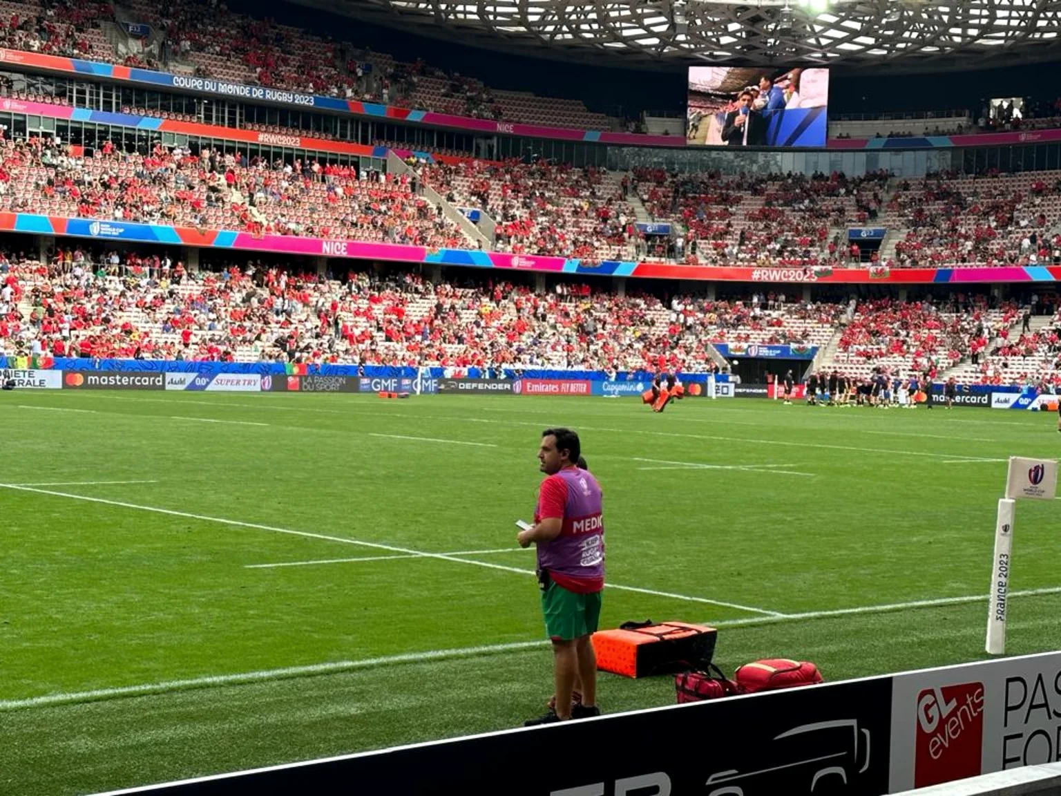 António Cruz Ferreira at Rugby World Cup France 2023